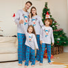 Christmas Reindeer & Plaid Pyjamas