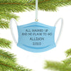Wooden Christmas Hanging Ornament, 10 cm – image 2