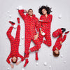 Family Red Christmas Lights Hooded Onesie – image 5