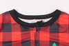 Family Buffalo Plaid Christmas Onesie – image 3