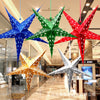 Metallic Paper Christmas Star