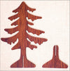 Wooden Tabletop Christmas Tree Decoration