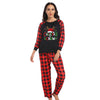 Family Christmas Crew Black & Red Plaid Pyjamas – image 7