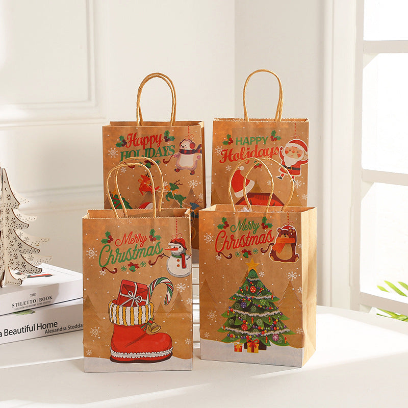 Reindeer & Snowflake Christmas Gift Bags