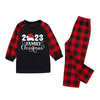 Family Christmas Santa Hat Raglan & Plaid Pyjamas – image 7