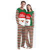 Couples' Green Raglan & Plaid Christmas Pyjamas – image 4