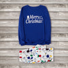 Family Blue Merry Christmas & Fairy Lights Pyjamas – image 5