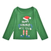Family Green Happy Ho Ho Ho Stripe Christmas Pyjamas – image 3