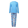 Family Blue Happy Snowman Christmas Pyjamas – image 4