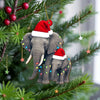 Wooden Christmas Hanging Decoration, 8 cm