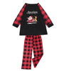 Family Black Santa Sleigh & Plaid Pyjamas – image 9