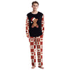Couples' Green Raglan & Plaid Christmas Pyjamas – image 15