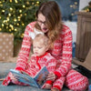 Family Pink Nordic Christmas Pyjamas – image 3