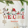 Wooden Christmas Letter Sign Ornament – image 2