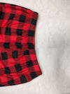Family Reindeer Raglan & Buffalo Plaid Pyjamas – Black & White – image 4