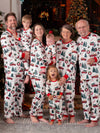 Family White Christmas Truck Print Pyjamas – image 2
