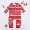 Family Red Reindeer & Snowflake Christmas Pyjamas – image 2