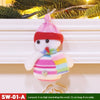 Fabric Christmas Character Pendant – image 5
