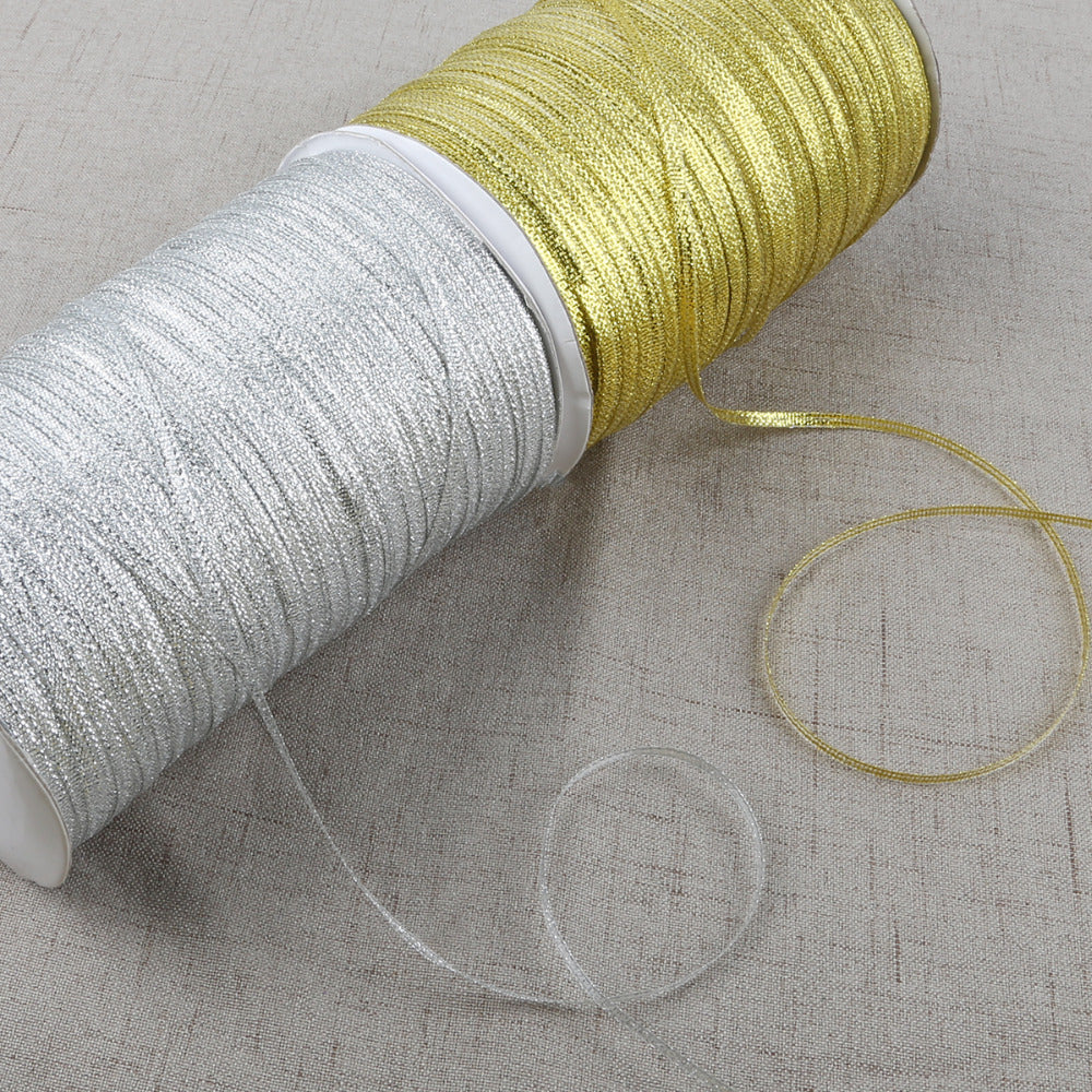 Gold & Silver Gift Ribbon – image 3