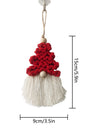 Handwoven Cotton Christmas Wall Hanging – image 2
