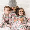Family Red & White Nordic Reindeer Pyjamas – image 4