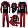 Family Black Merry Christmas Script & Plaid Pyjamas – image 7