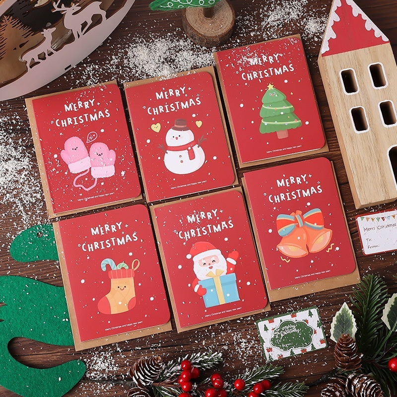 Christmas Greeting Cards, Pack of 6 – image 3