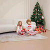 Family White Santa & Snowman Print Pyjamas – image 4