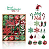 Painted Christmas Hanging Ornament – Bauble Colours – image 3