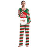 Couples' Green Raglan & Plaid Christmas Pyjamas – image 10