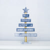 Painted Wooden Christmas Decoration – image 2