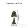 Handwoven Cotton Christmas Wall Hanging – image 4