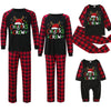 Family Christmas Crew Black & Red Plaid Pyjamas – image 10