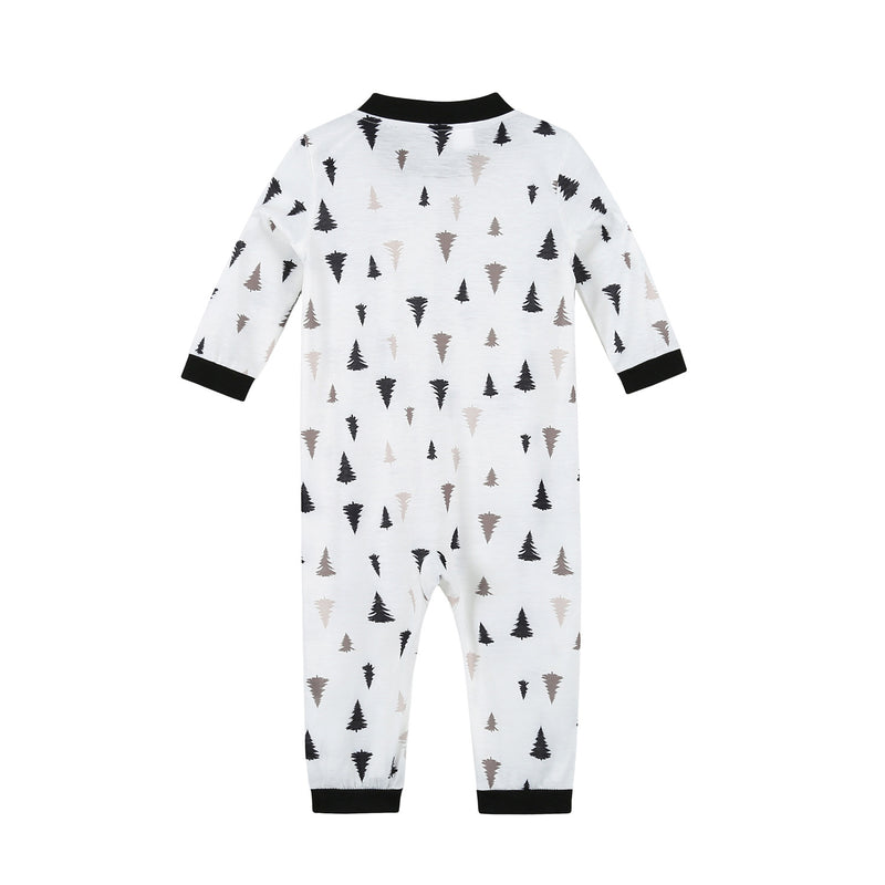 Family White Polka Dot Christmas Pyjamas – image 5