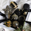 Black & Gold Christmas Ornament – image 3