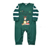 Family Green Stripe Christmas Pyjamas – image 8