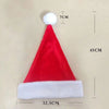 Plush Santa Hat – Adult & Child Sizes – image 3