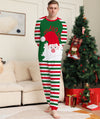Family Green Santa Red Stripe Christmas Pyjamas – image 2