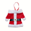 Santa Suit Christmas Cutlery Holders – image 4