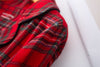 Red Tartan Button-Up Family Christmas Pyjamas – image 6