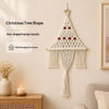 Handwoven Christmas Tree Wall Hanging – image 4