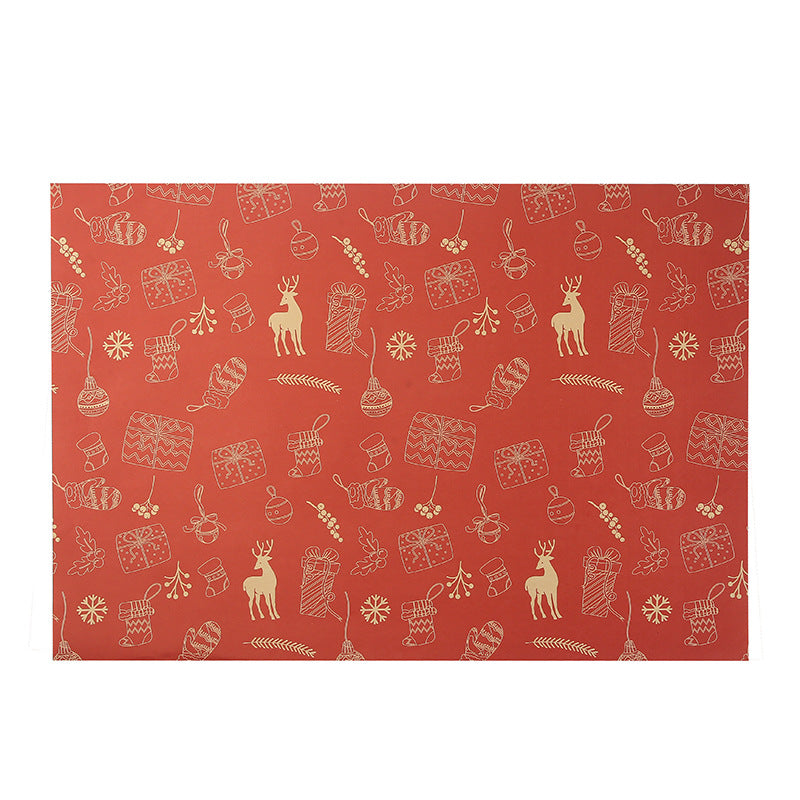 Vintage Christmas Gift Wrap, 50 × 74 cm – image 4
