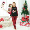 Family Black Santa Sleigh & Plaid Pyjamas – image 3
