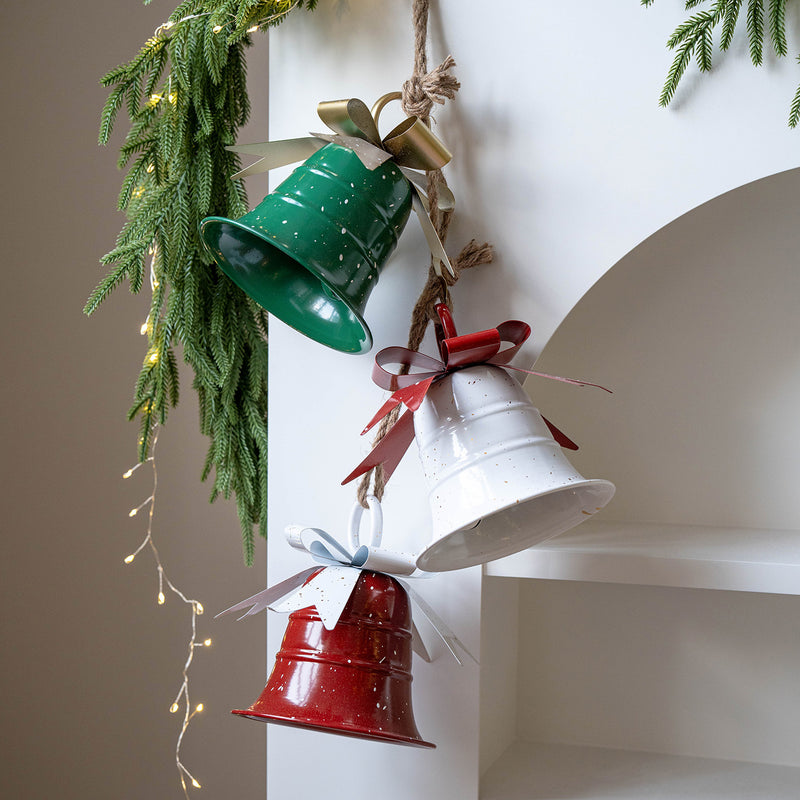 Iron Christmas Bell Ornament, 20 cm