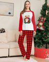 Family Santa Raglan & Red Plaid Christmas Pyjamas – image 5