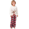Family Cream Reindeer & Red Plaid Pyjamas – image 3