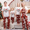 Family White Christmas Tree Tee & Snowflake Pyjamas – image 2