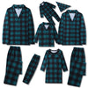 Family Green Tartan Christmas Pyjamas with Dog Bandana – image 3