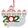 Personalised Family Christmas Tree Pendant – White Edition – image 2