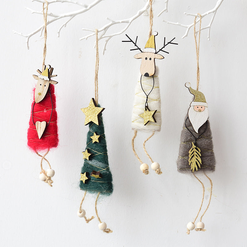 Felt Christmas Character Pendant